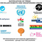 TPNW - BAN ON KILLER ROBOTS/AUTONOMOUS WEAPONS - BAN ON THE USE AND SALE OF WEAPONIZED DRONES