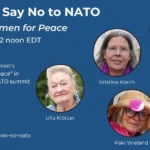 WOMEN SAY NO TO NATO